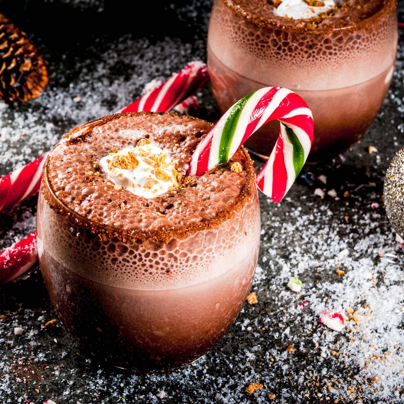 Festive Peppermint Hot Choco